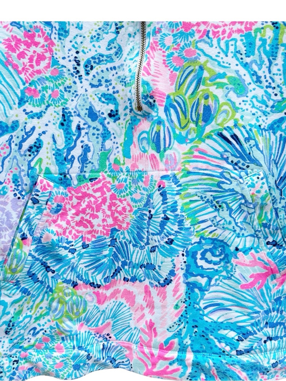 lilly Pulitzer UPF 50 skipper popover sink or swim - Picture 6 of 10